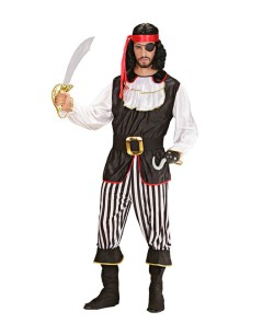 DISFRAZ DE PIRATA PANTALON RAYAS