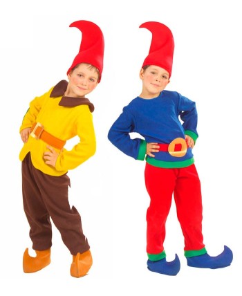 DISFRAZ DE ENANITO BLANCANIEVES INFANTIL