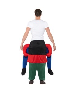 DISFRAZ DE ENANITO CON HOMBRE A HOMBROS 2