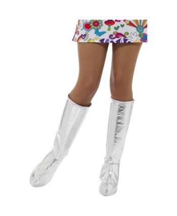 PAR DE CUBREBOTAS PLATEADAS