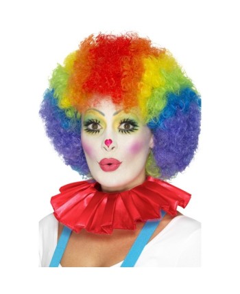 CUELLO DE PAYASO ROJO GORGUERA