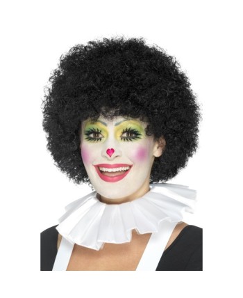 CUELLO DE PAYASO BLANCO GORGUERA