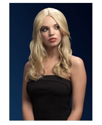 PELUCA KHLOE RUBIO OSCURO CALIDAD DE LUJO