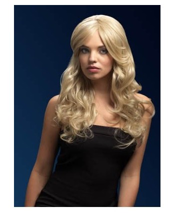 PELUCA NICOLE RUBIA OSCURA CALIDAD DE LUJO