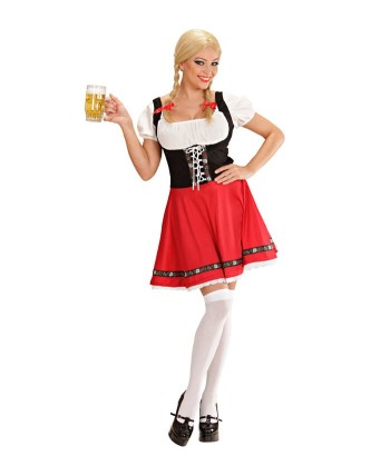 Disfraz de Heidi adulta