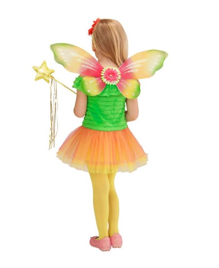 DISFRAZ DE HADA DEL BOSQUE VERDE PARA NIÑA