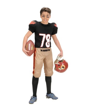 DISFRAZ DE JUGADOR FÚTBOL AMERICANO