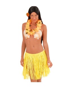 SET FALDA Y COLLAR HAWAIANA 2