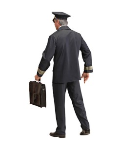 DISFRAZ DE PILOTO AVIACION LUJO 2