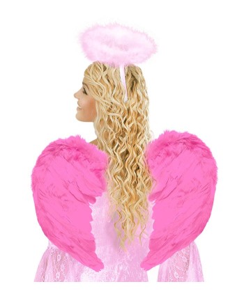 ALAS DE PLUMAS ROSAS 