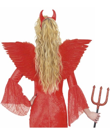 ALAS ROJAS DE PLUMAS 86 x 31 CMS.