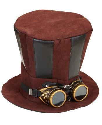 CHISTERA STEAMPUNK CON GAFAS