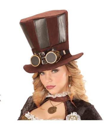 CHISTERA STEAMPUNK CON GAFAS