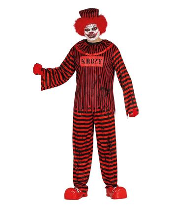 DISFRAZ DE PAYASO ASESINO CARCELARIO 