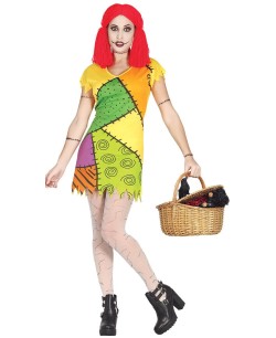 DISFRAZ DE MUÑECA DE TRAPO SALLY 