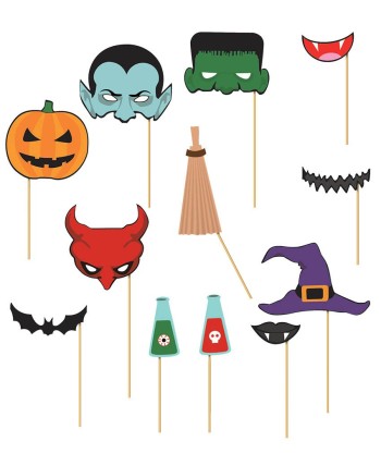 COMPLEMENTOS PHOTOCALL HALLOWEEN 12 UNIDADES