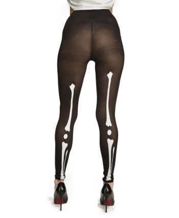LEGGINS NEGROS HUESOS