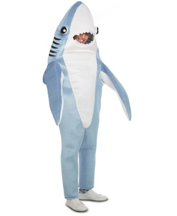 DISFRAZ DE TIBURON AZUL