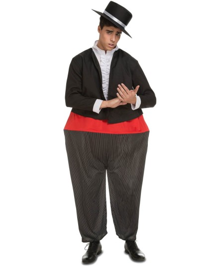 DISFRAZ DE CORDOBES CANTAUTOR GORDITO PARA HOMBRE