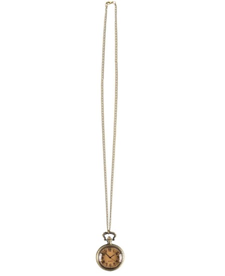 RELOJ COLLAR CADENA DORADA