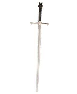 ESPADA FOAM MEDIEVAL LARGA CON LOBO EN MANGO