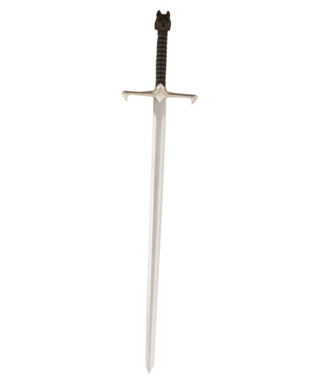 ESPADA FOAM MEDIEVAL LARGA CON LOBO EN MANGO