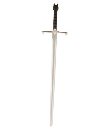 ESPADA FOAM MEDIEVAL LARGA CON LOBO EN MANGO