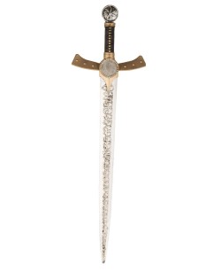 ESPADA FOAM VIKINGO DORADA Y PLATEADA