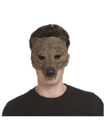 CARETA ANTIFAZ OSO MARRON FOAM