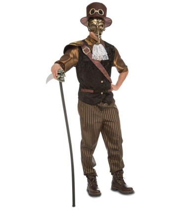 DISFRAZ DE STEAMPUNK HOMBRE RAYAS
