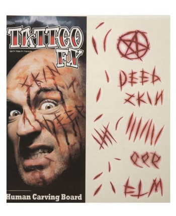 TATUAJES HERIDAS HALLOWEEN SURTIDOS