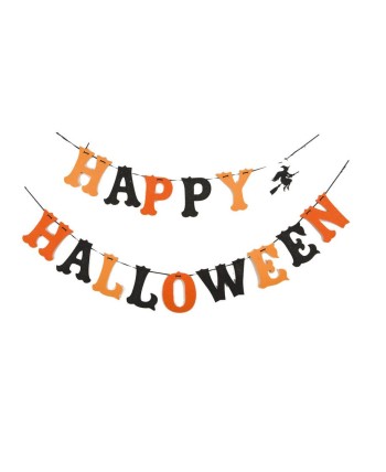 CARTEL HAPPY HALLOWEEN FIELTRO