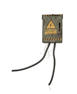 CAJA DE FUSIBLES TERROR CON MOVIMIENTO Y LUZ