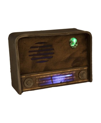 RADIO HORROR CON LUZ Y SONIDO