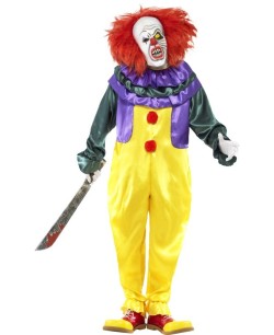 DISFRAZ DE PAYASO IT AMARILLO PARA HOMBRE