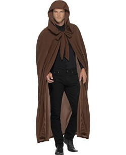 CAPA CON CAPUCHA MARRON
