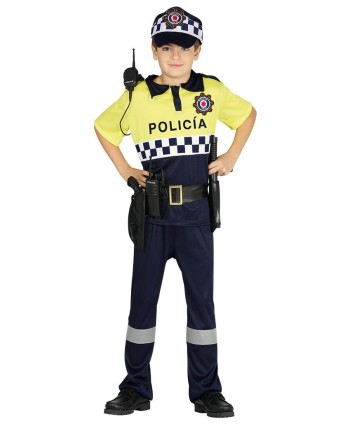 DISFRAZ DE POLICIA LOCAL PARA NIÑO