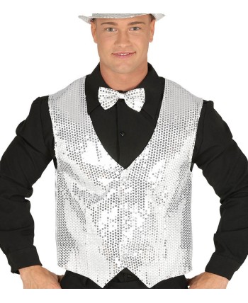 CHALECO LENTEUELAS PLATA