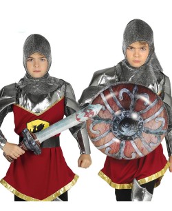 SET ESCUDO Y ESPADA MEDIEVAL HINCHABLE