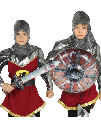 SET ESCUDO Y ESPADA MEDIEVAL HINCHABLE