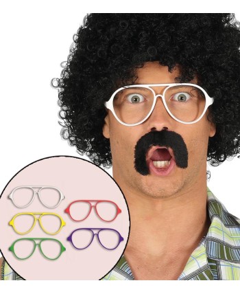 GAFAS AÑOS 80 SIN CRISTAL