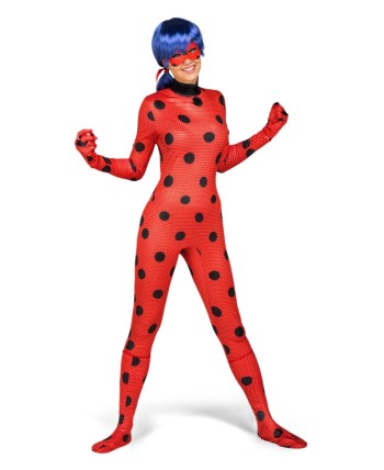 DISFRAZ DE LADYBUG CON COMPLEMENTOS PARA MUJER