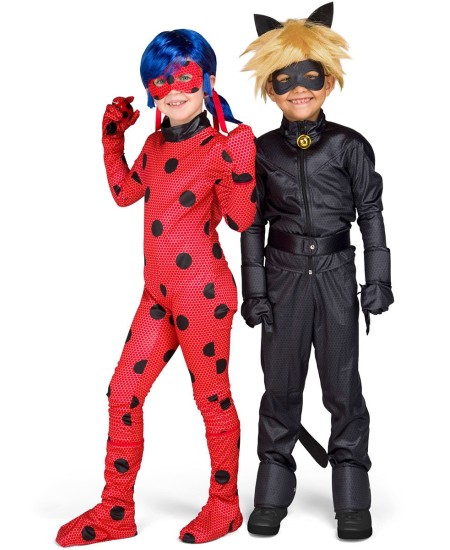 DISFRAZ DE LADYBUG CON COMPLEMENTOS PARA NIÑA