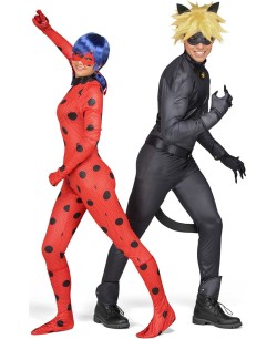 DISFRAZ DE CAT NOIR CON COMPLEMENTOS PARA HOMBRE 2