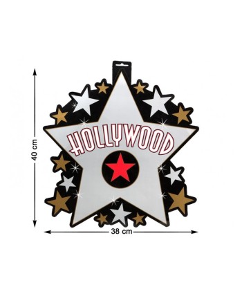 DECO PARED ESTRELLA HOLLYWOOD