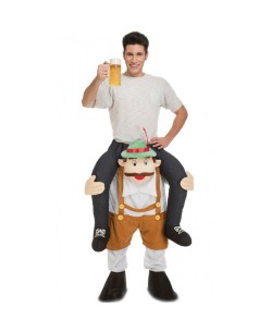 DISFRAZ DE TIROLES A HOMBROS CAMISA BLANCA PARA HOMBRE