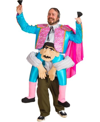DISFRAZ DE TORERO A HOMBROS PARA HOMBRE