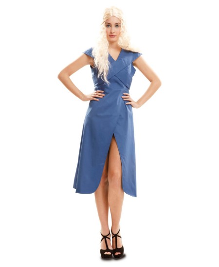 DISFRAZ DE REINA DRAGON AZUL PARA MUJER