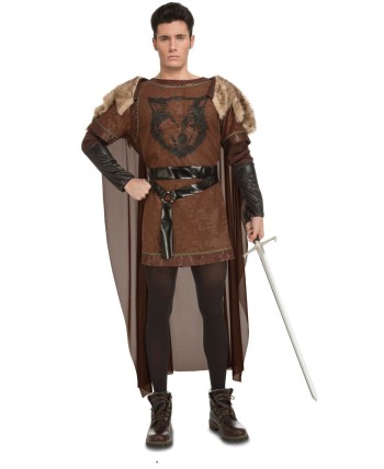 DISFRAZ DE SEÑOR DEL NORTE MARRON