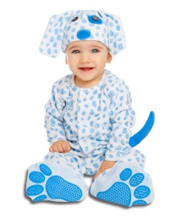DISFRAZ DE PERRITO AZUL PARA BEBE